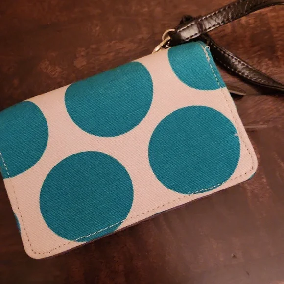 Thirty-One polka-dot wristlet - Picture 1 of 8